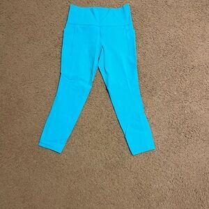 Kids Turquoise Leggings